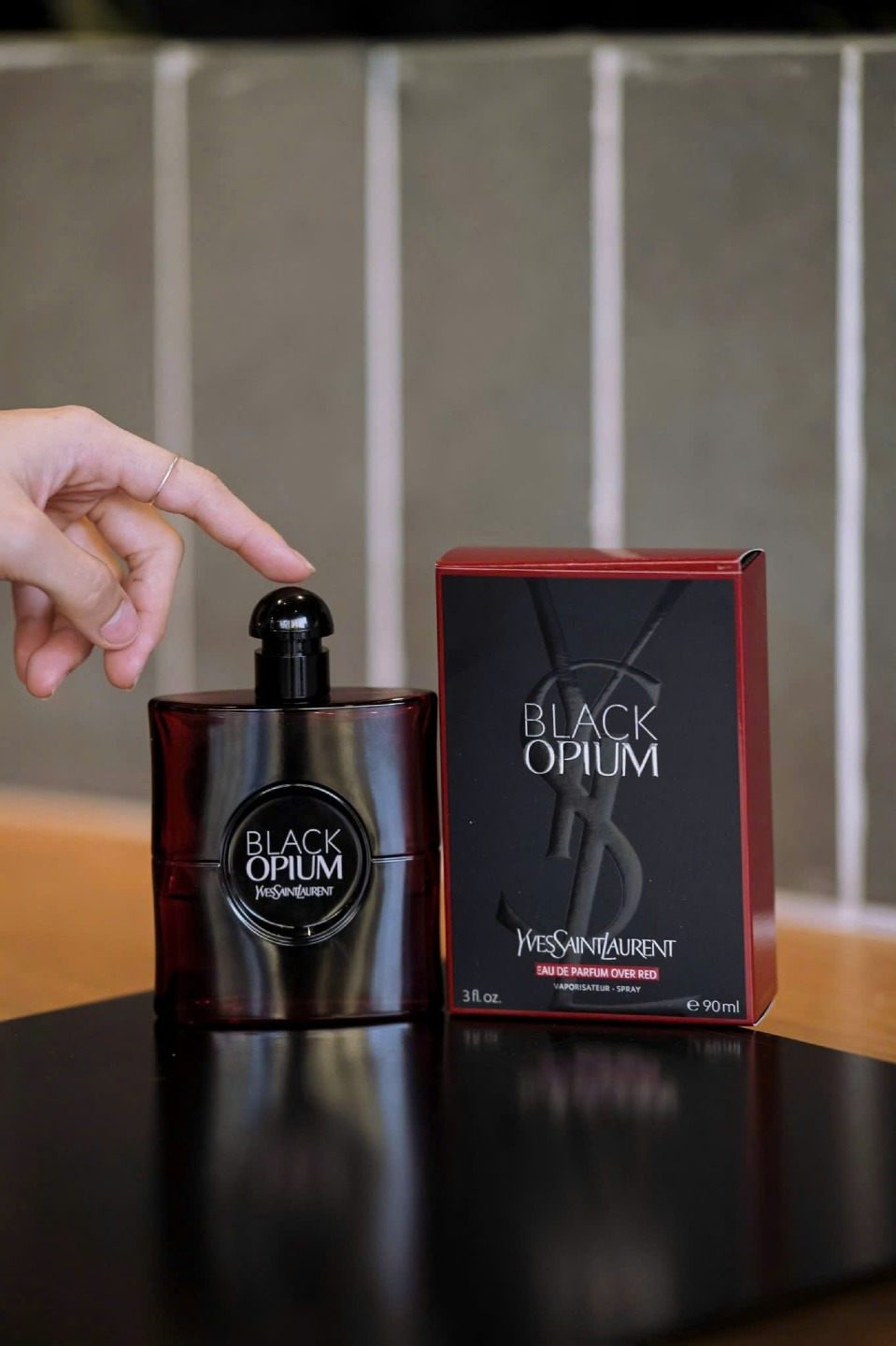 YSL Black Opium Over Red